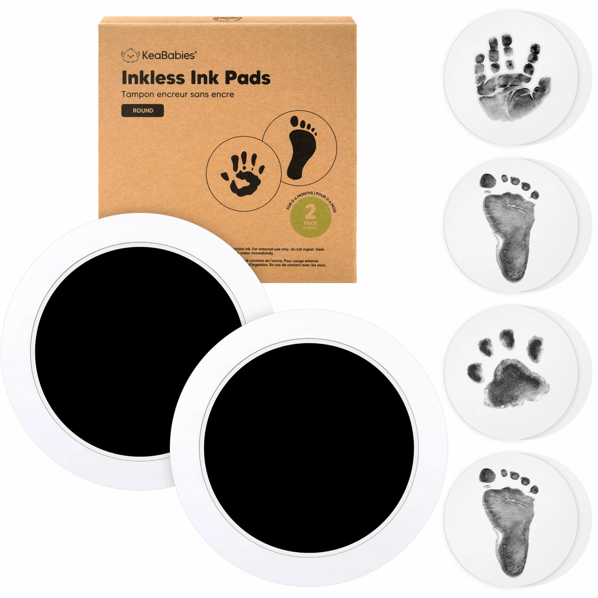 2-Pack Inkless Ink Pads