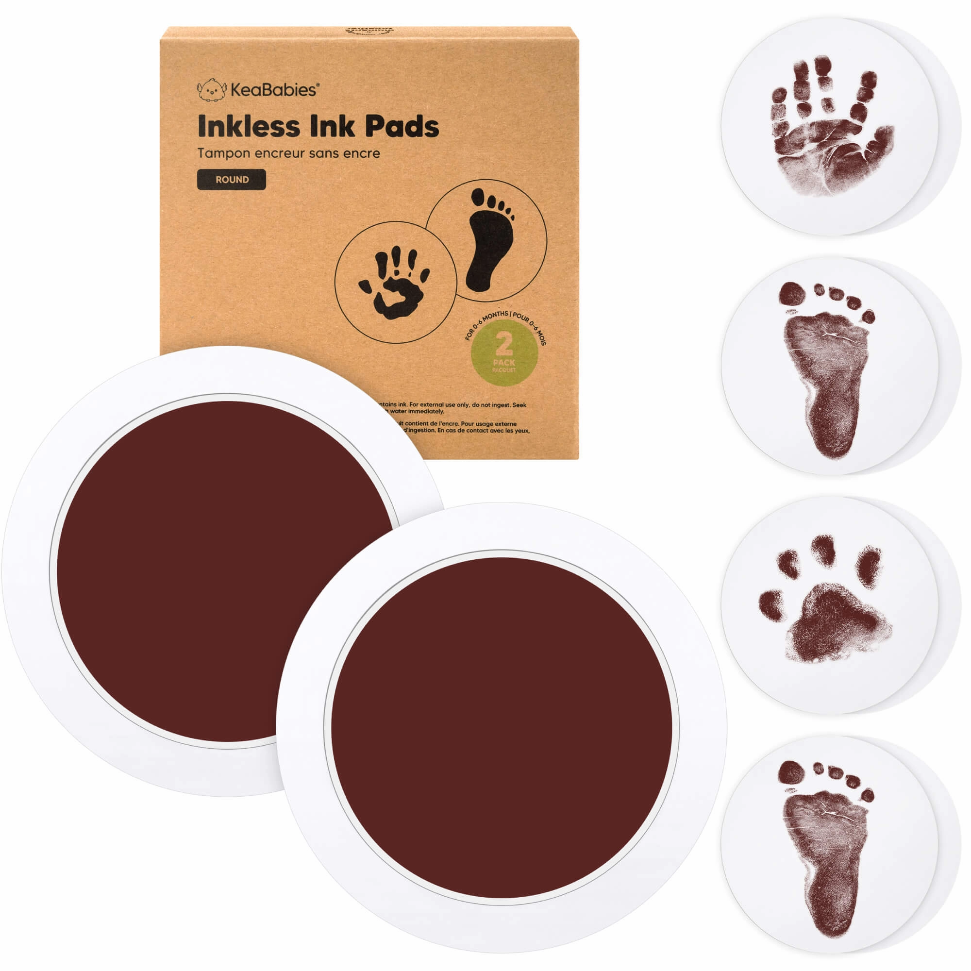 2-Pack Inkless Ink Pads