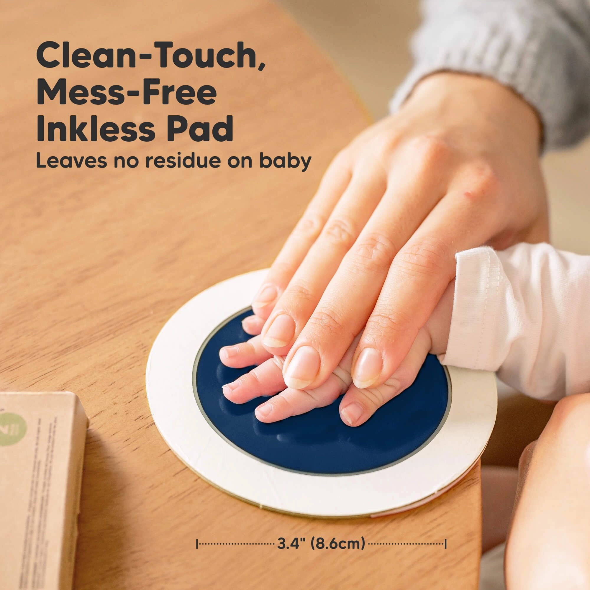 2-Pack Round Inkless Ink Pads (Navy)