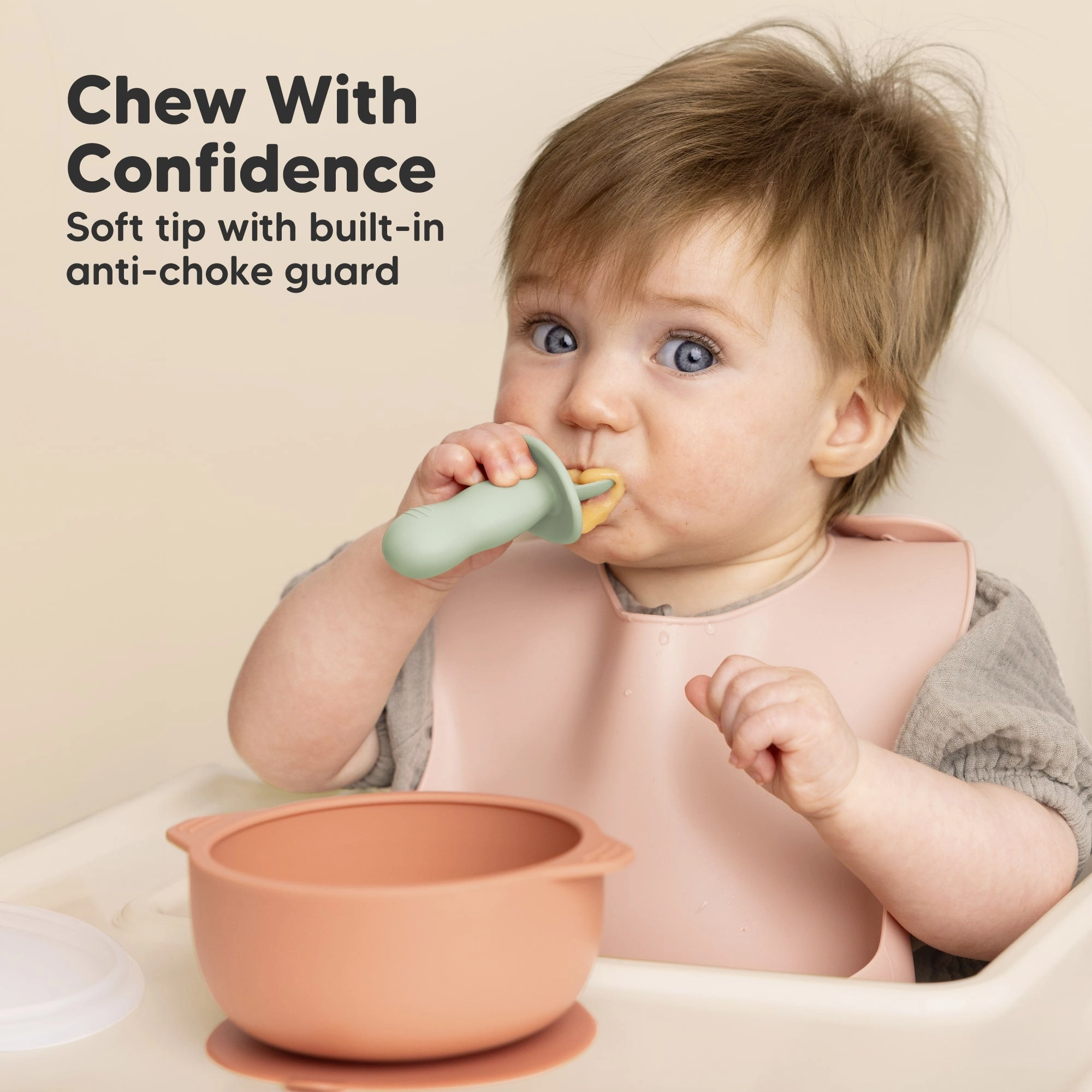 2-Sets Lil’ Prep Baby Fork & Spoon (Mellow)
