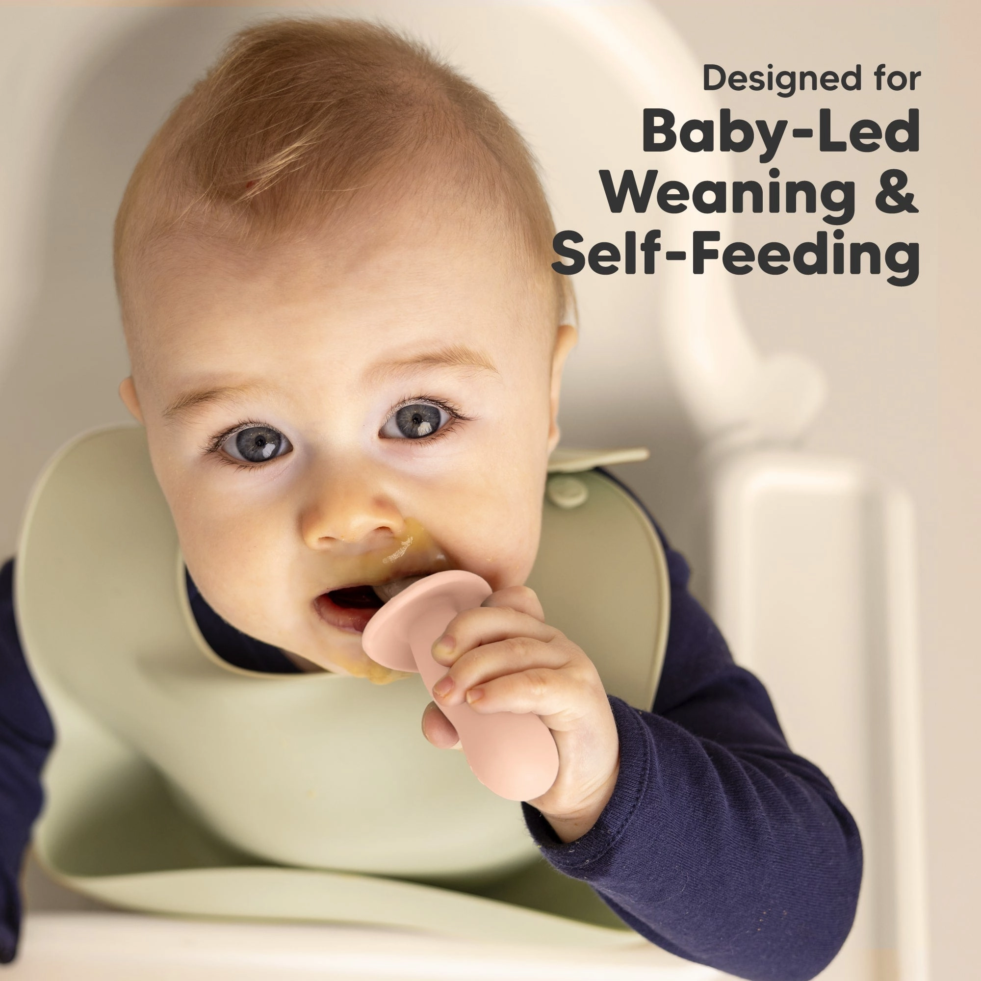 2-Sets Lil’ Prep Baby Fork & Spoon (Mellow)