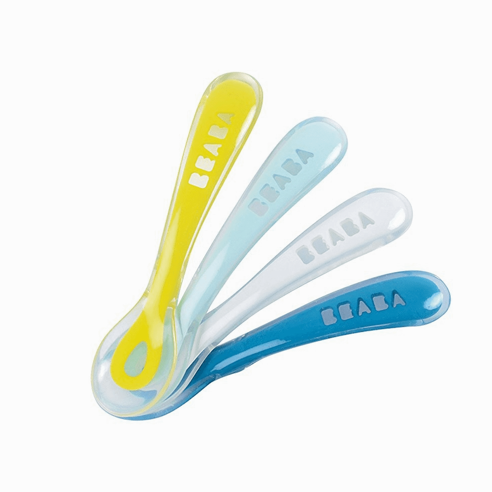 2nd Stage Soft Silicone Spoons - Set of 4