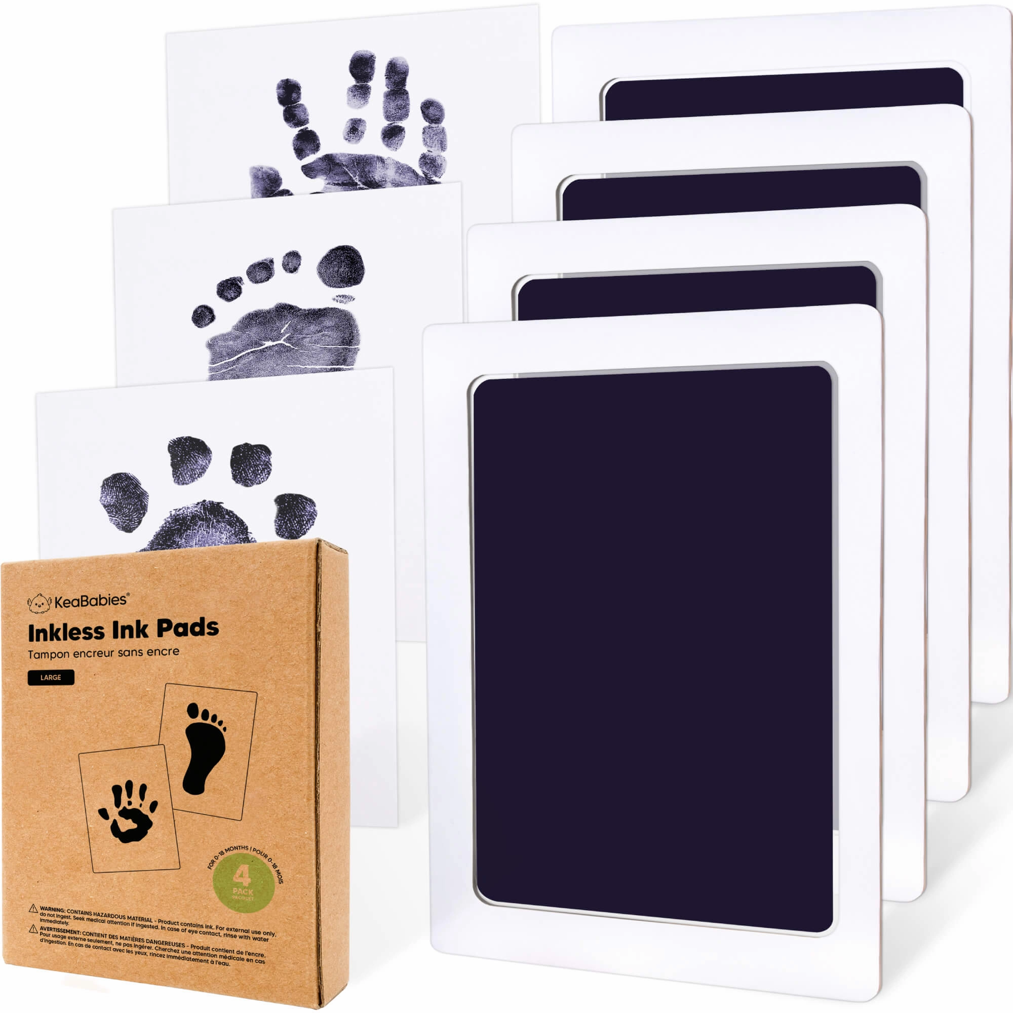 4-Pack Inkless Ink Pads (Twilight)
