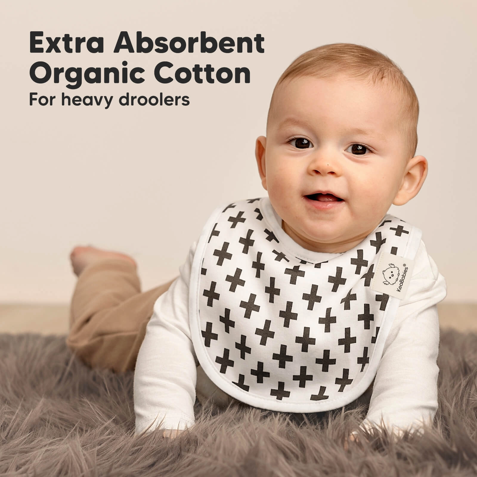 8-Pack Urban Drool Bibs