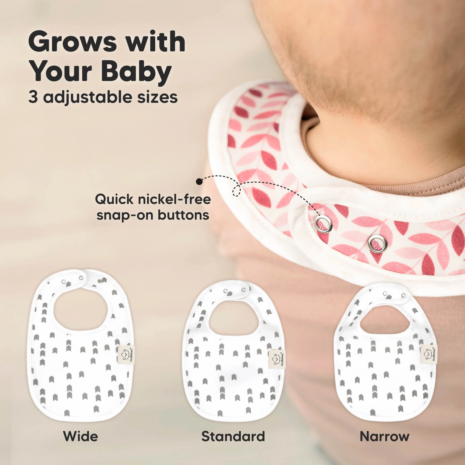 8-Pack Urban Drool Bibs