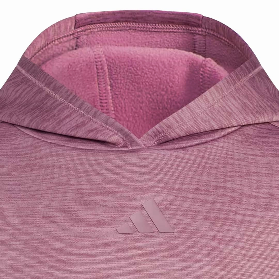 adidas - Girls' (Junior) Game & Go 3-Stripes Fleece Hoodie (IQ5989)