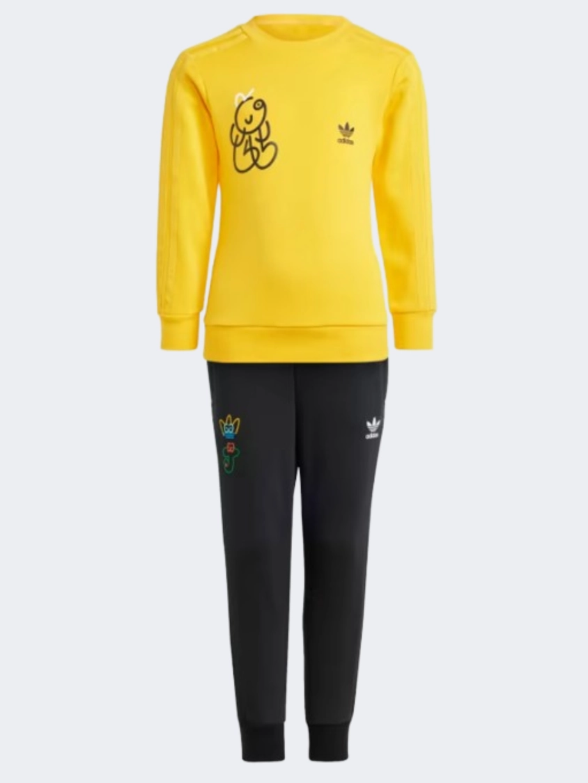 Adidas X James Jarvis Little Original Set Black/Yellow