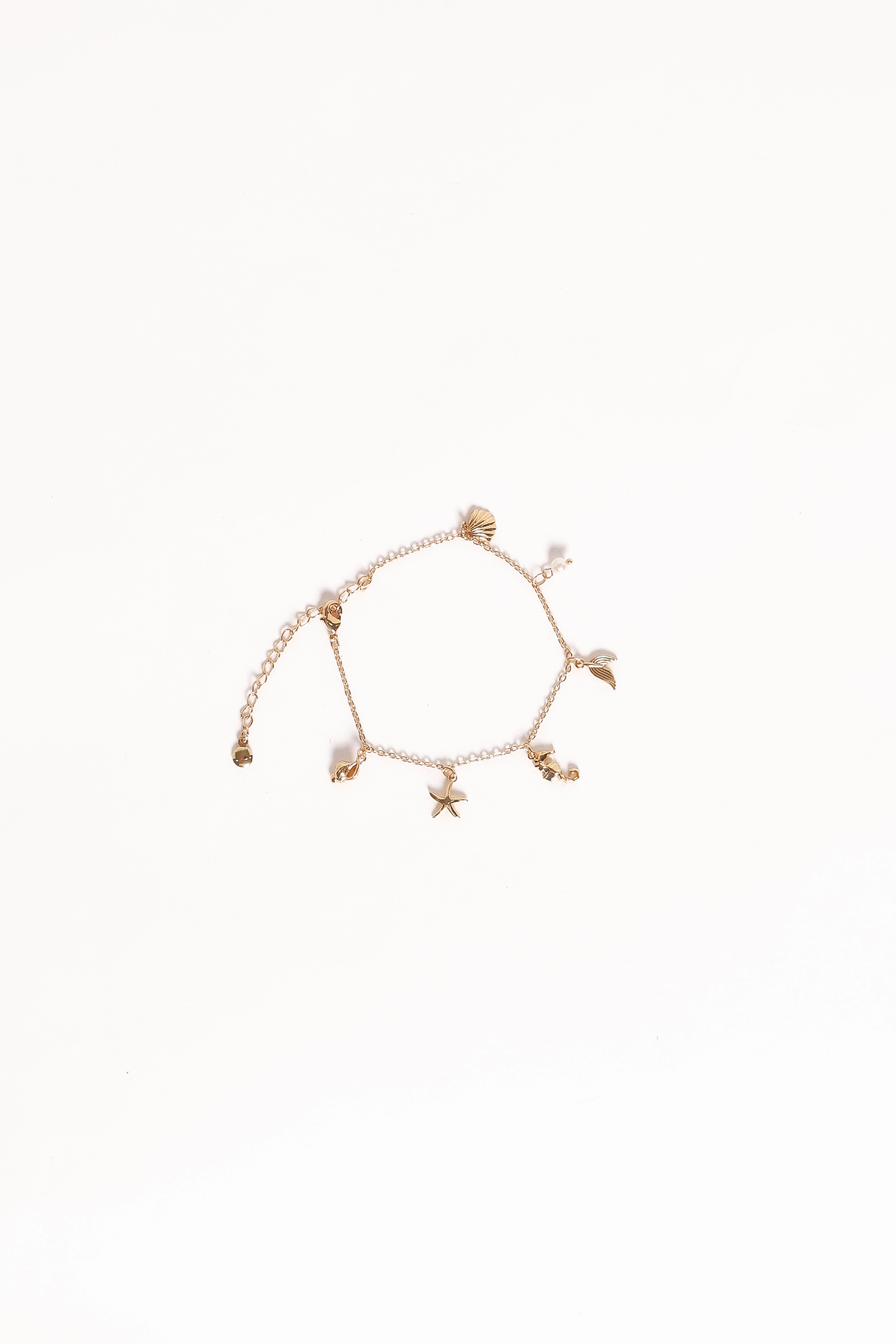Alex Charm Bracelet - Gold