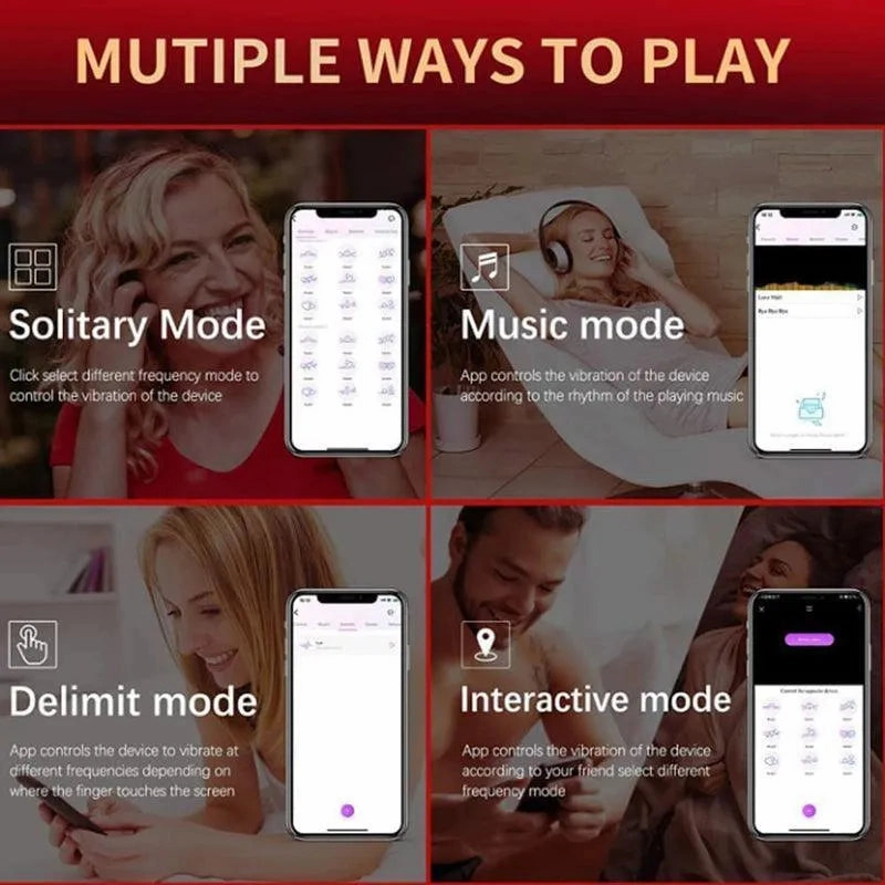 App Controlled Vibrating Underwear