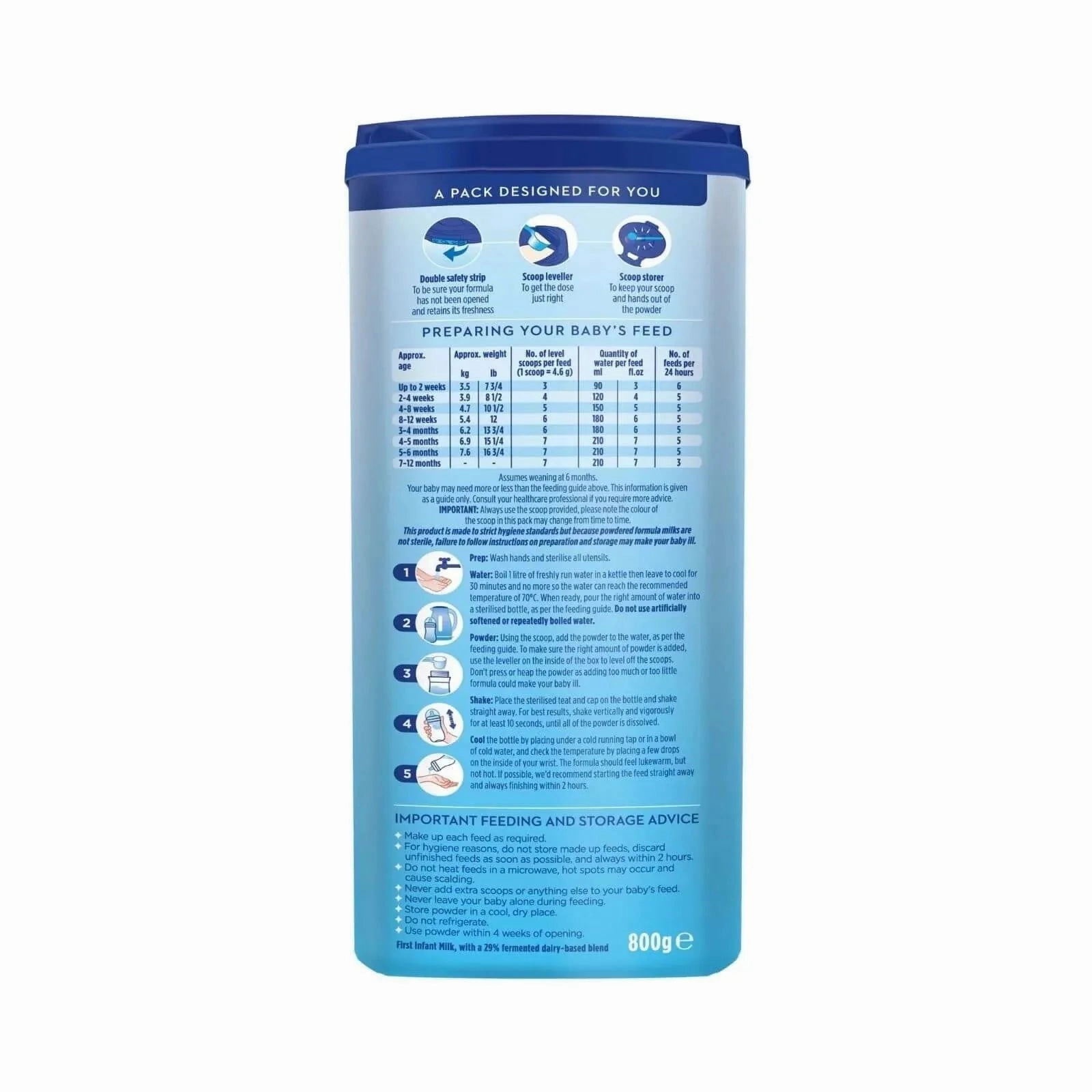 Aptamil 1 First Infant Milk Powder from Birth 800g