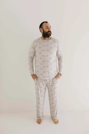 Arm Day | Men's Long Sleeve  Bamboo Pajamas