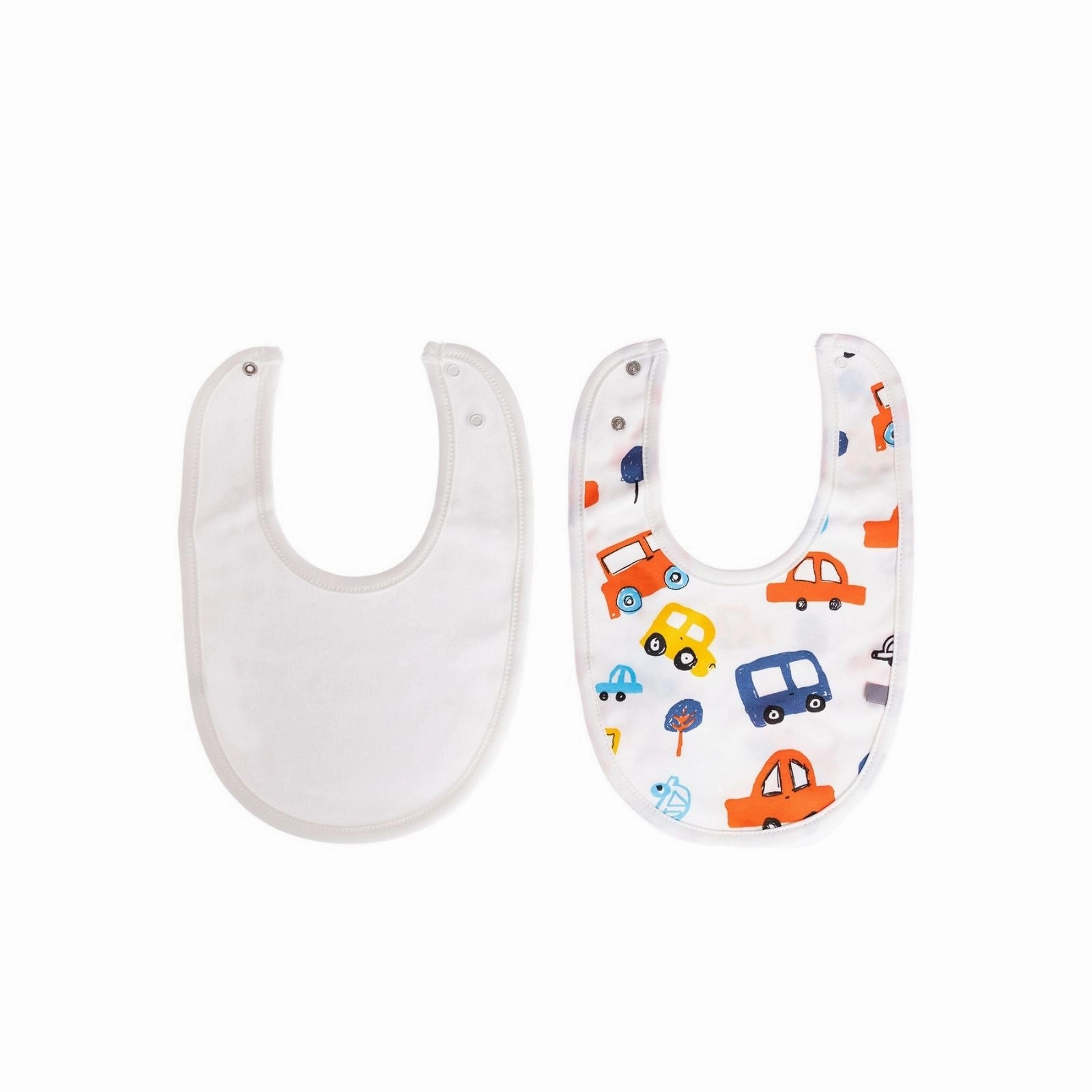 baby me Cars Baby Bib Pack of 2