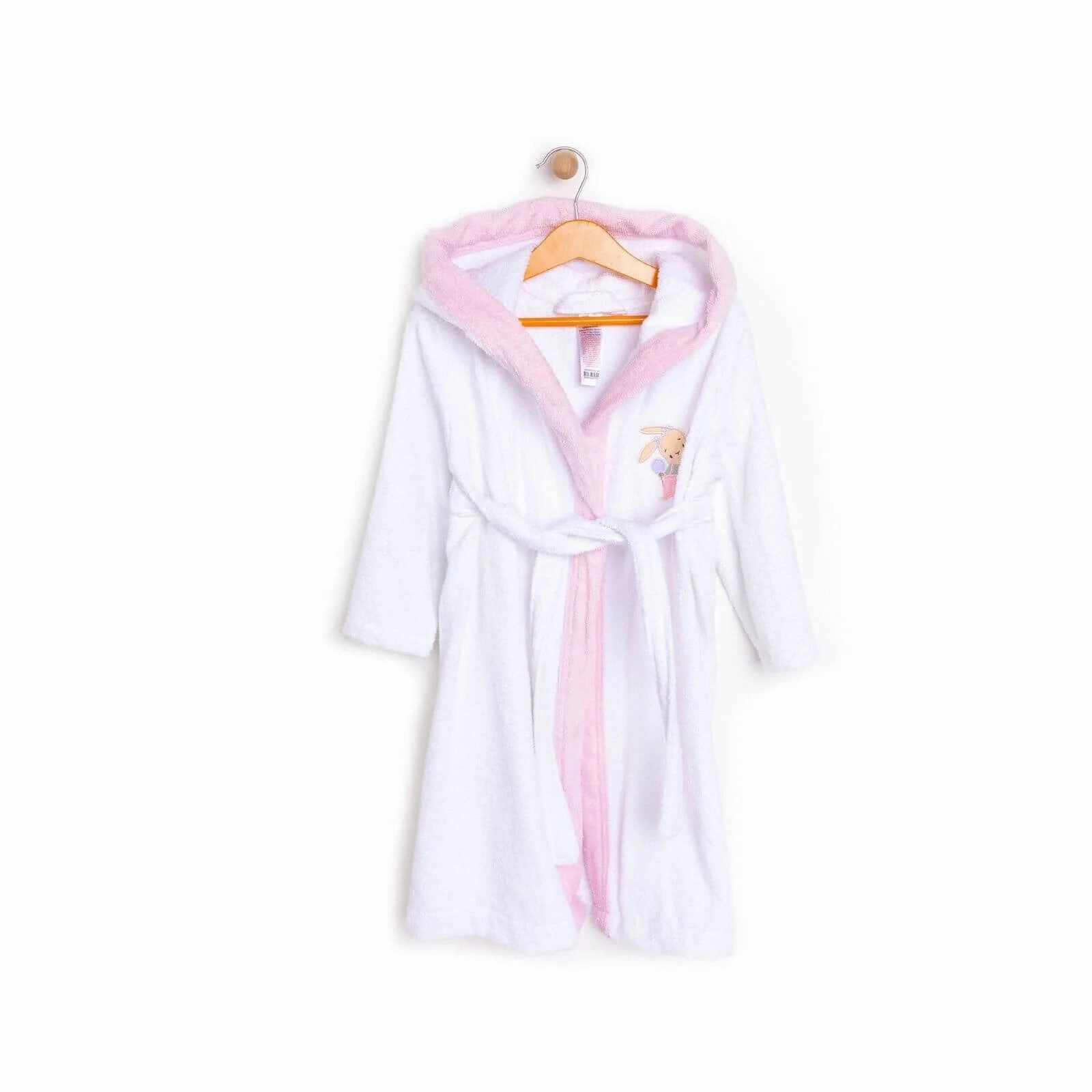 Bebecix Girl Baby Bathrobe - Pink