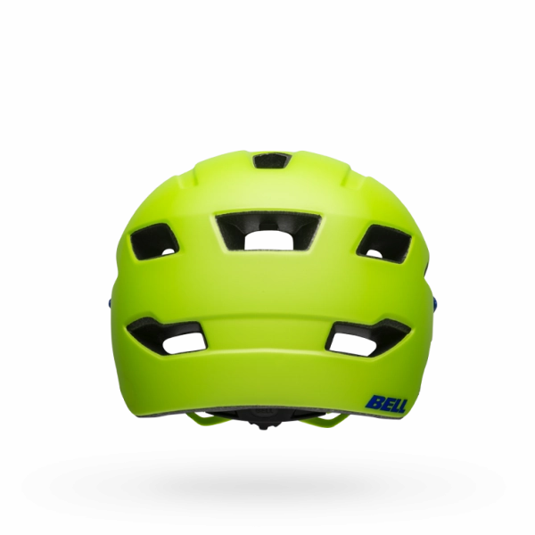 Bell Sidetrack Child Helmet - Matt Bright Green-Blue - 2019