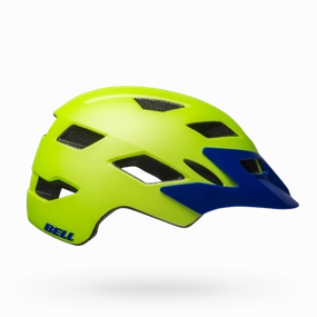 Bell Sidetrack Child Helmet - Matt Bright Green-Blue - 2019