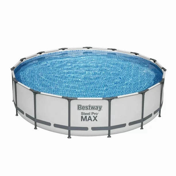 Bestway 56687E Steel Pro MAX 15' x 42" Round Above Ground Swimming Pool Set