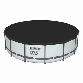 Bestway 56687E Steel Pro MAX 15' x 42" Round Above Ground Swimming Pool Set