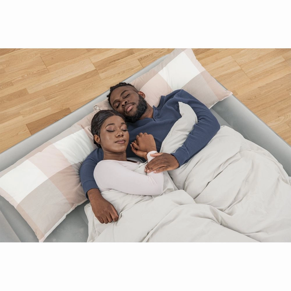 Bestway 90533E Coleman Tritech Air Mattress Queen 22" with Built-in AC Pump, Gray, Queen