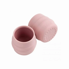 Bibado Sippit Silicone Open Training Cup 6  months Pack of 2 - Blush