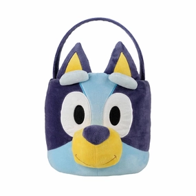 Bluey 7" High Plush Easter Basket with 3D Features for All Ages