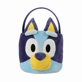 Bluey 7" High Plush Easter Basket with 3D Features for All Ages