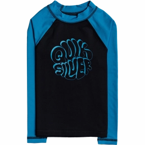 Boys' Bubble Trouble Long Sleeve UPF Rashguard