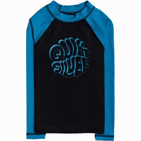 Boys' Bubble Trouble Long Sleeve UPF Rashguard
