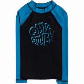 Boys' Bubble Trouble Long Sleeve UPF Rashguard