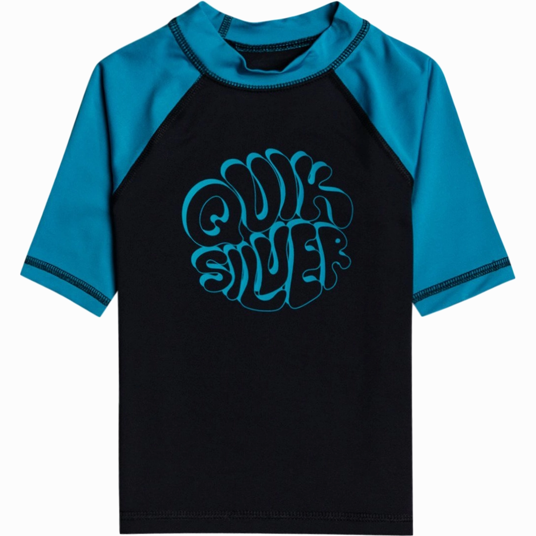 Boys' Bubble Trouble Short Sleeve UPF Rashguard