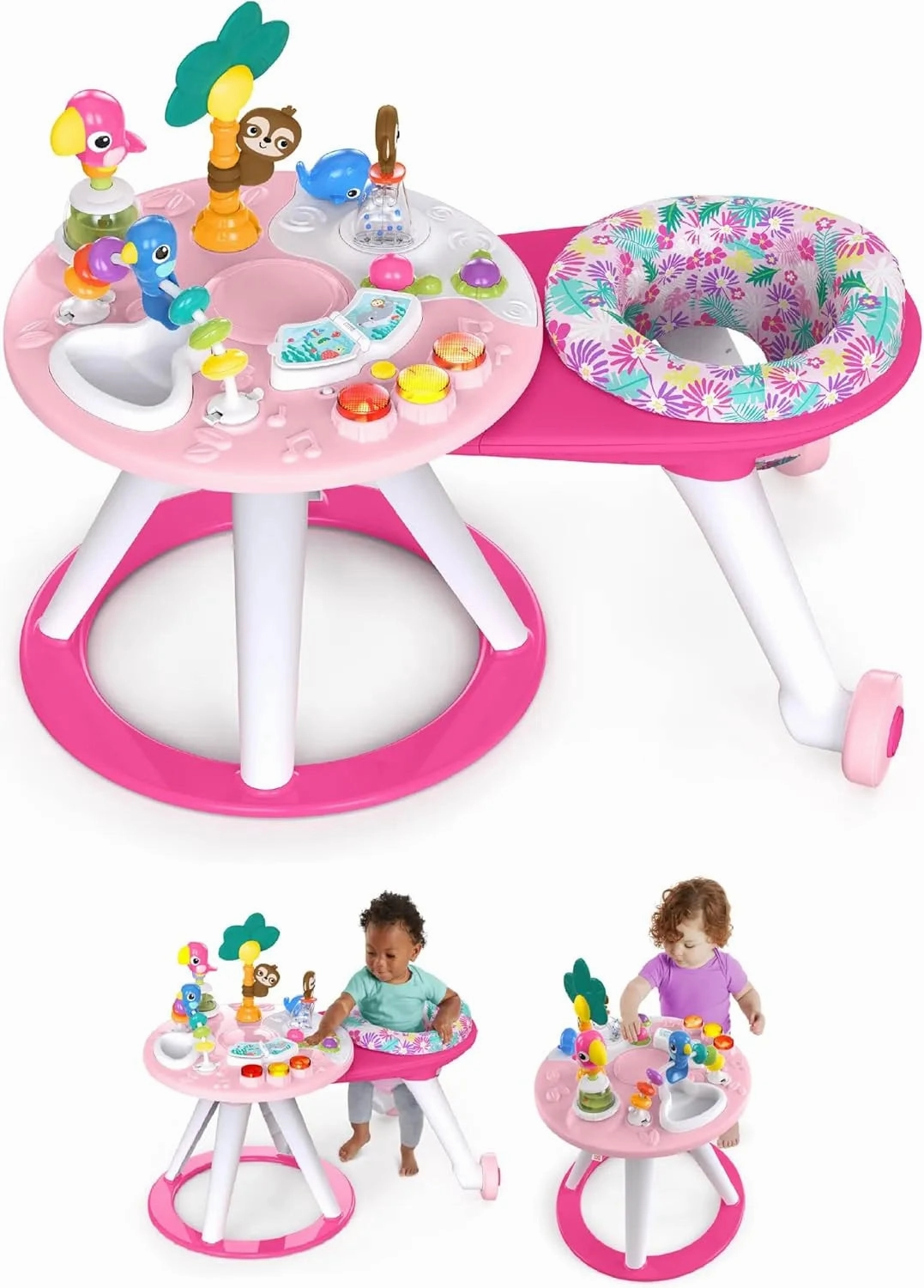 Bright Starts Around We Go 2-in-1 Baby Walker