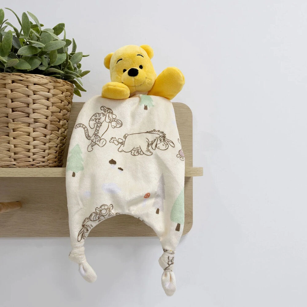 Bubba Blue Winnie The Pooh Security Blanket