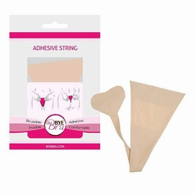 Bye Bra - Adhesive Invisible G String O/S (Beige)