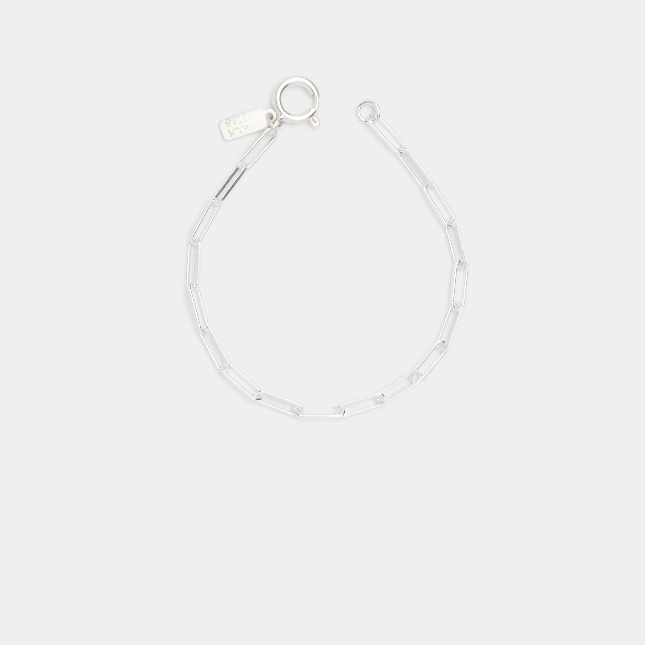 Cairo Link Bracelet in Silver
