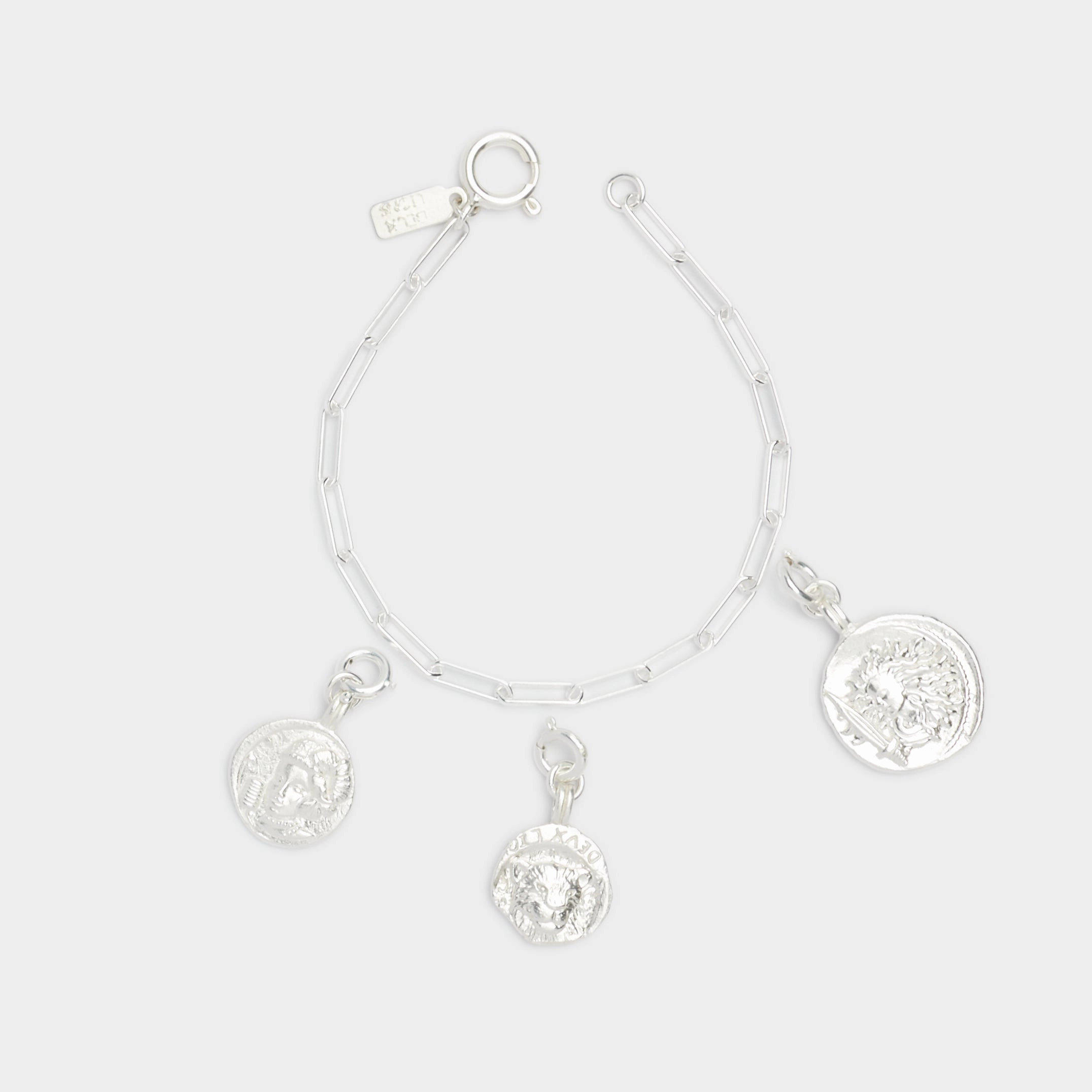 Cairo Link Bracelet in Silver