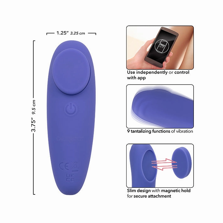 Cal Exotics Connect App Controlled Panty Teaser Vibrator