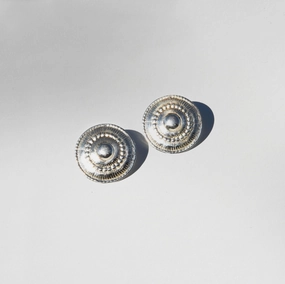 Carmen Earrings in Silver