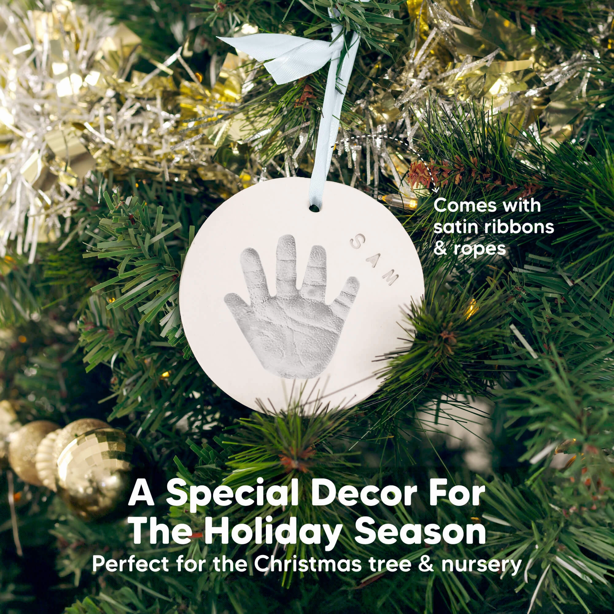Cherish Ornament Keepsake Kit (Silver Paint)