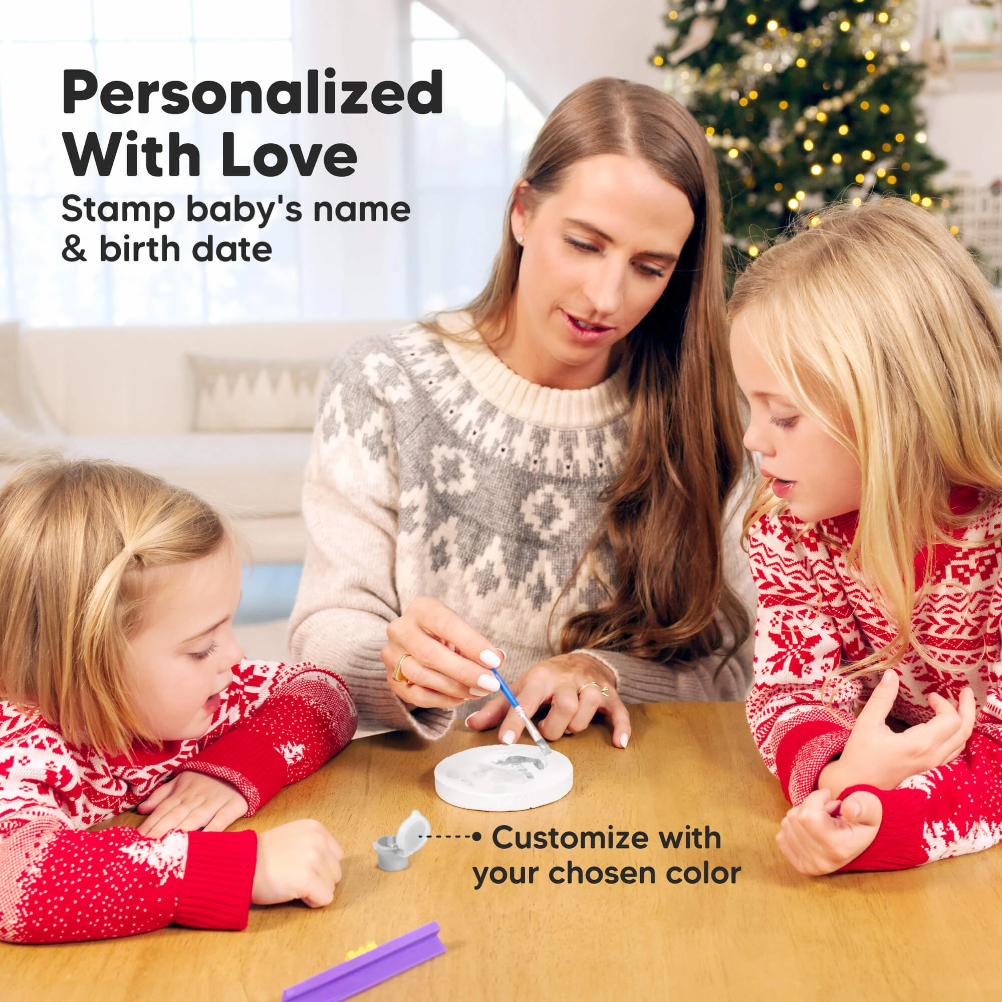Cherish Ornament Keepsake Kit (Silver Paint)