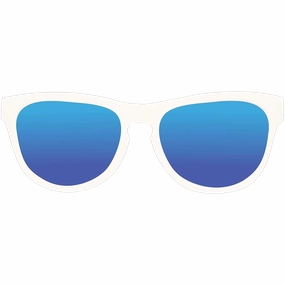 Classic (0-3) White Moon/Polarized Blue