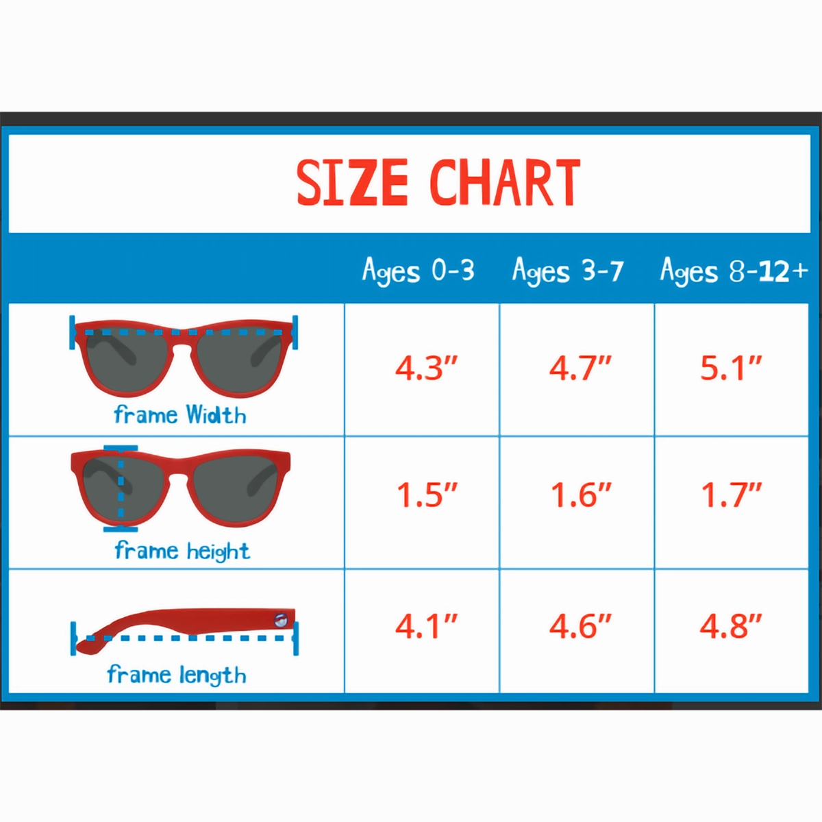 Classic (0-3) White Moon/Polarized Blue
