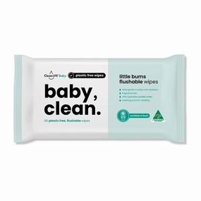 CleanLIFE Baby Clean Flushable Range 80pk