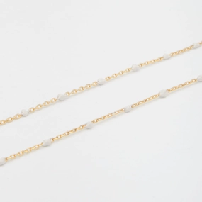 Condesa Necklace in Ivory White