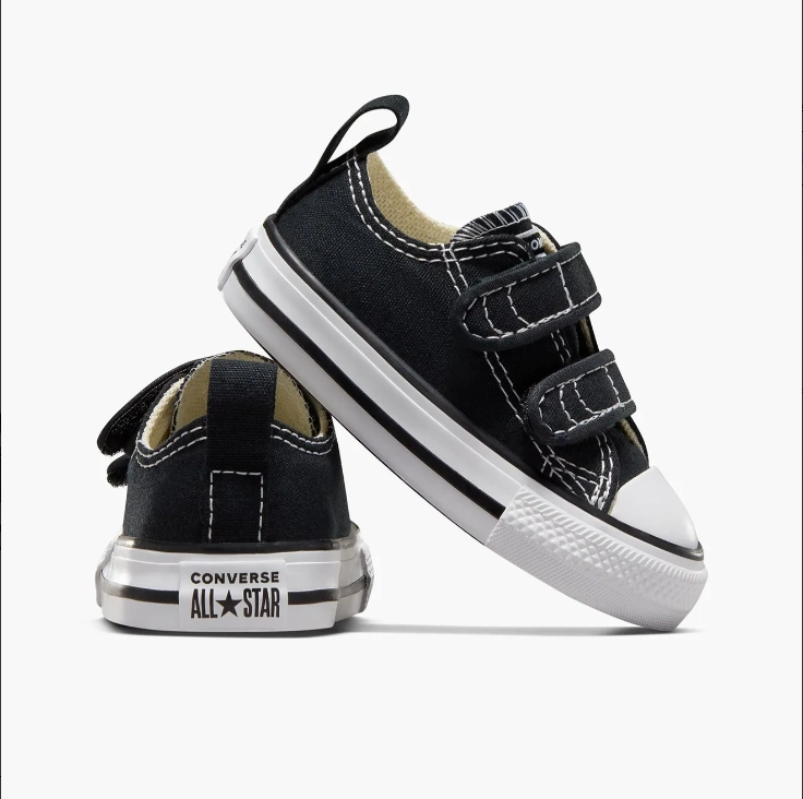 CONVERSE INFANT CHUCK TAYLOR ALL-STAR 2 LOW BLACK SNEAKER SHOE