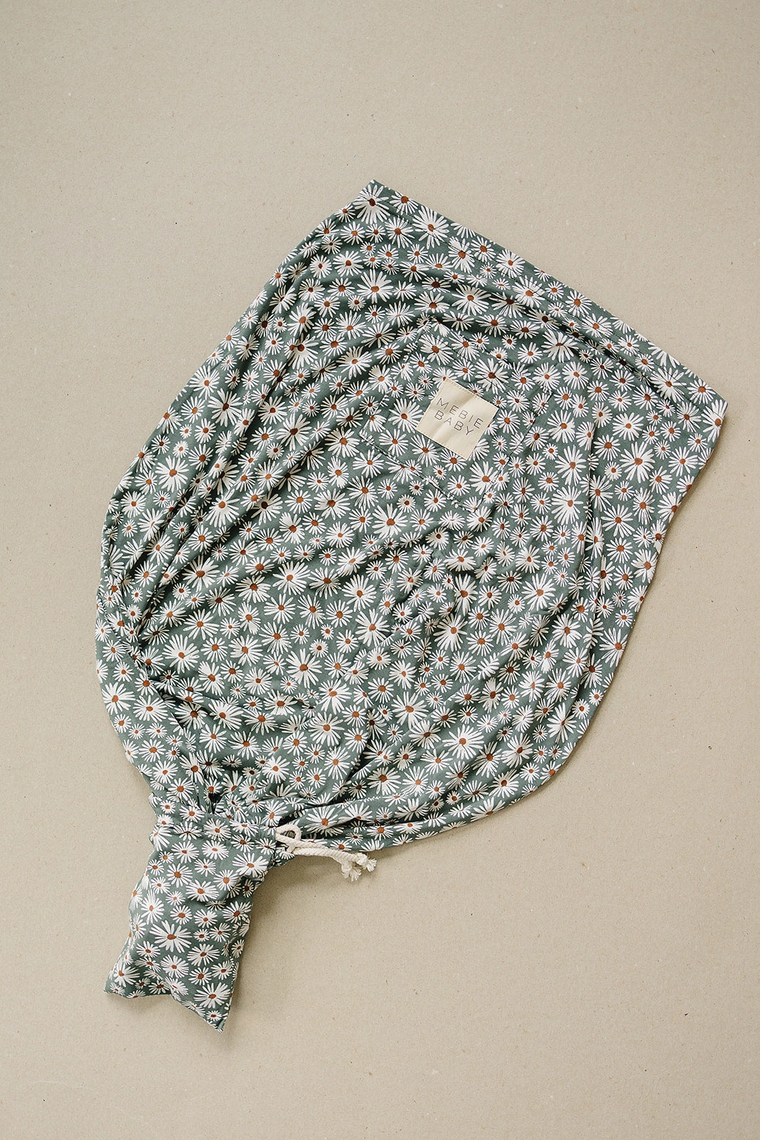 Dark Green Daisy Bamboo Multi-Use Cover