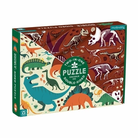 Dinosaur Dig Double-Sided Puzzle 100pc