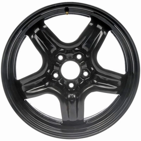 Dorman 939-101 Black Steel Road Wheel 17x7"/5x110mm with 40mm Offset
