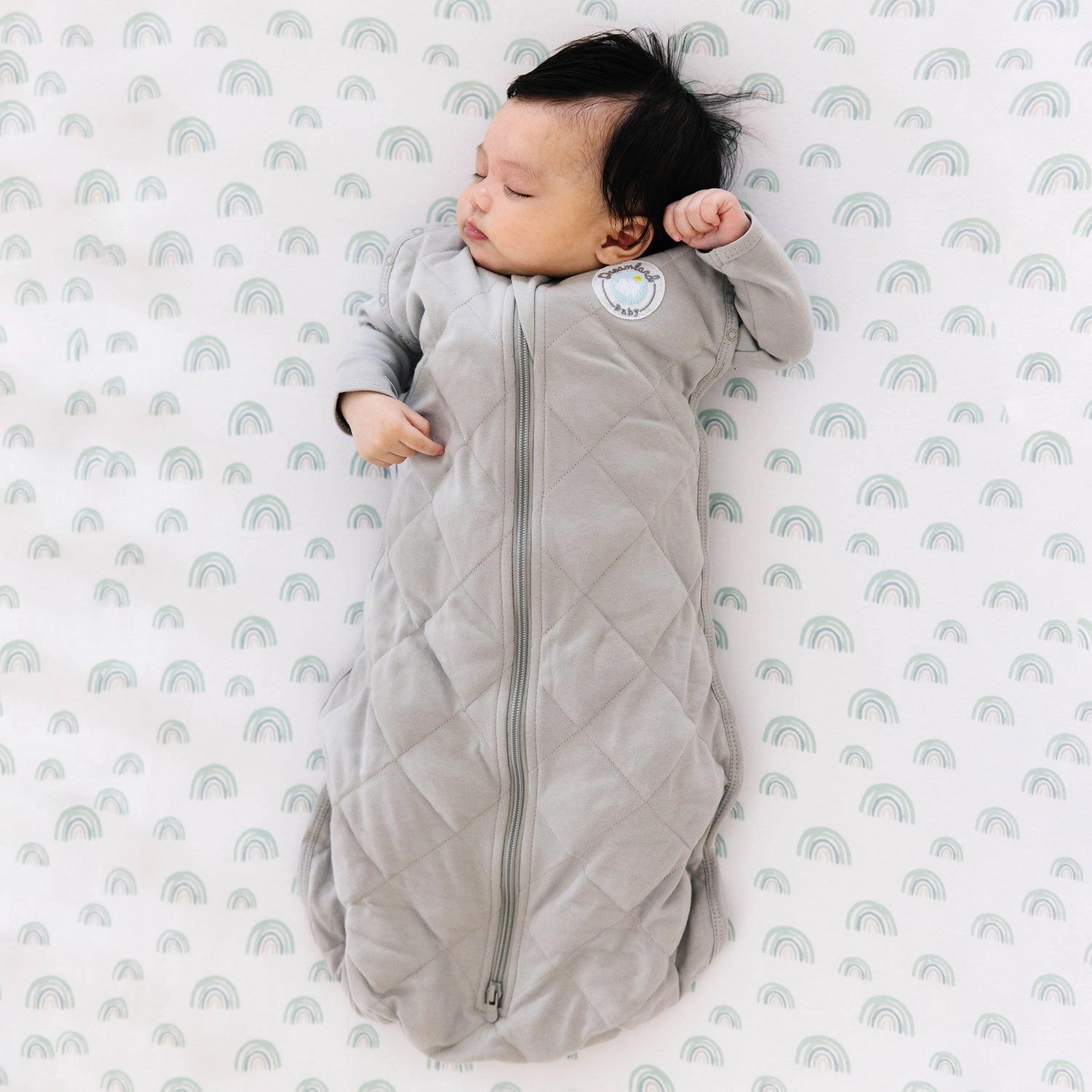 Dream Weighted Swaddle - 2nd Generation - Moon Grey