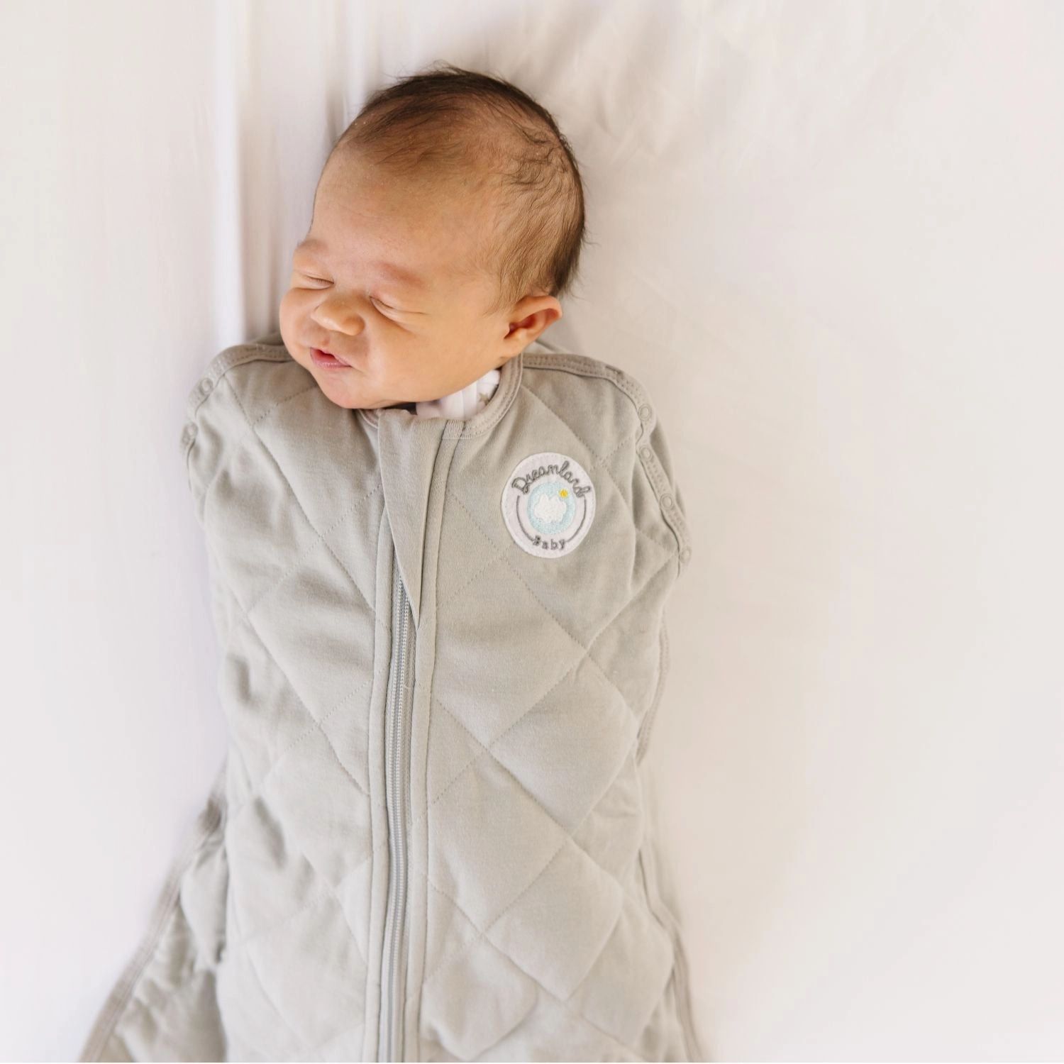 Dream Weighted Swaddle - 2nd Generation - Moon Grey