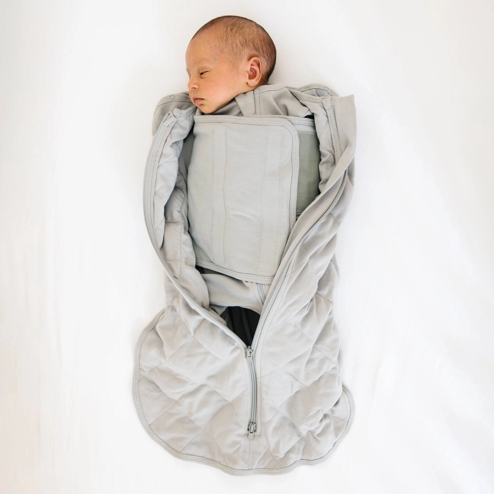 Dream Weighted Swaddle - 2nd Generation - Moon Grey