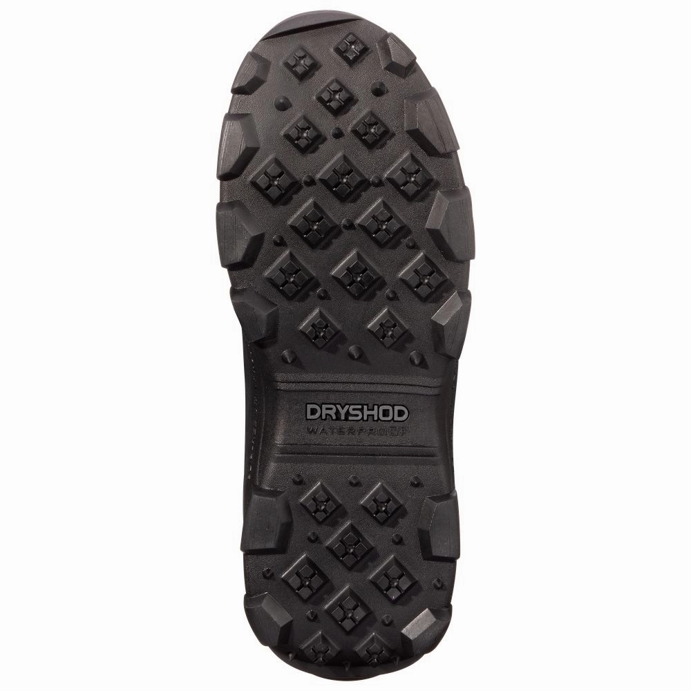 Dryshod Arctic Storm Extreme-Cold Conditions Winter Boots for Men - Black/Grey - 11M